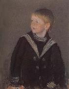 Mary Cassatt Boy wearing the mariner clothes Norge oil painting reproduction
